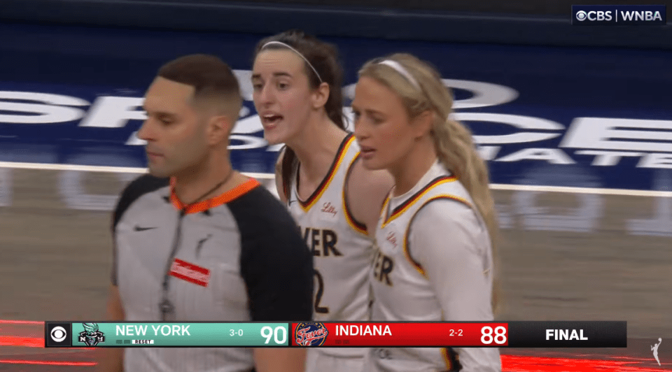 Clark and Cunningham then appealed to the official, but had no joy