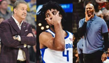 John Calipari, PJ Haggerty, Penny Hardaway