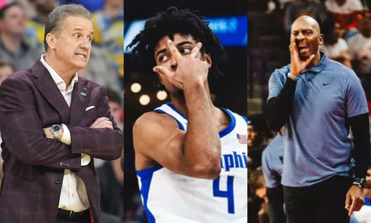 John Calipari, PJ Haggerty, Penny Hardaway