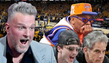 Ben Stiller, Spike Lee, Timothée Chalamet Roasted By Pat McAfee During Pacers Game
