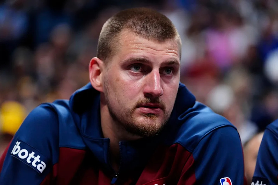 Denver Nuggets center Nikola Jokic (15).© Ron Chenoy-Imagn Images