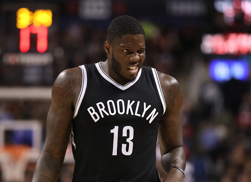 Dec 20, 2016; Toronto, Ontario, CAN; Brooklyn Nets forward Anthony Bennett (13) during their game against the Toronto Raptors at Air Canada Centre. The Raptors beat the Nets 116-104. Mandatory Credit: Tom Szczerbowski-USA TODAY Sports