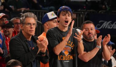 All the Celebrities at MSG for Knicks vs. Pacers, Game 2