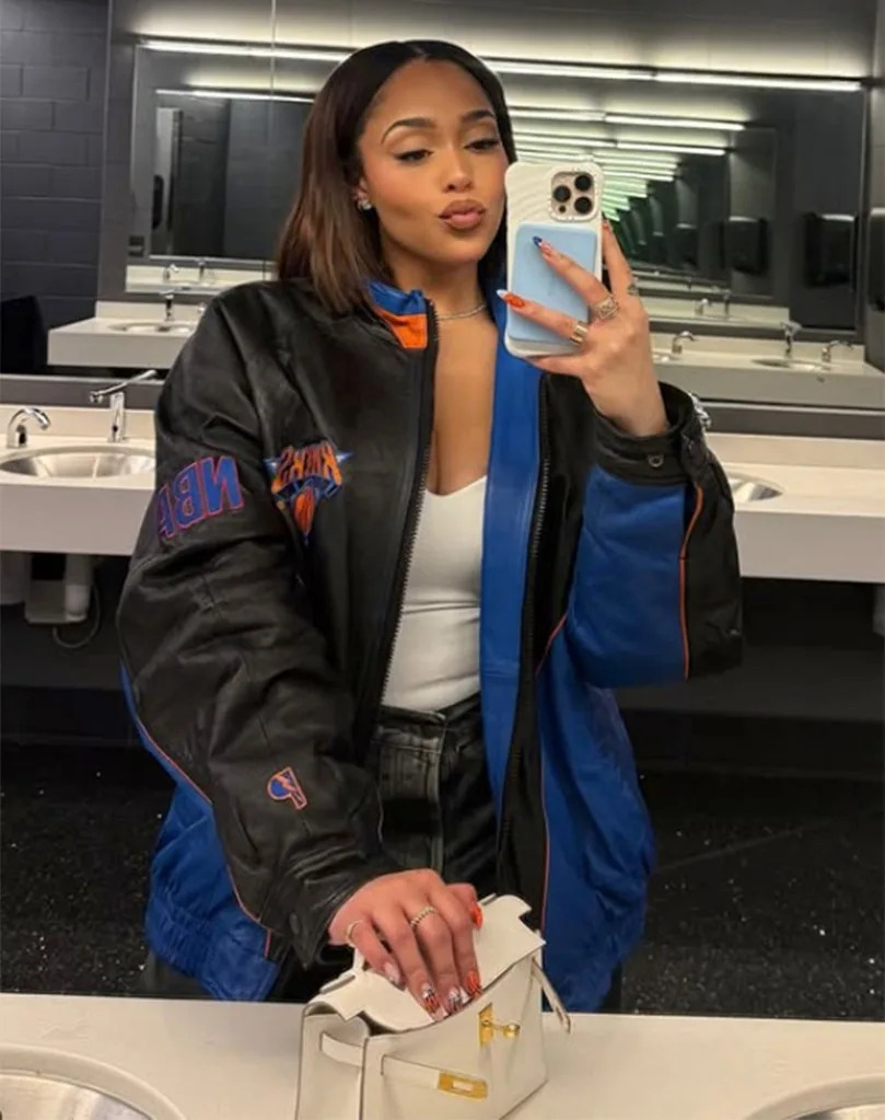 She’s been cheering on the Knicks throughout the playoffs as they ready for the Eastern Conference Finals. Jordyn Woods/Instagram
