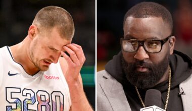 Kendrick Perkins backs down from absurd Nikola Jokic claim, 'I was joking...'