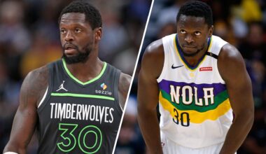 Chris Finch breaks down how Julius Randle has improved defensively since playing on the New Orleans Pelicans