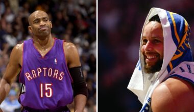 'He treated me' ... Vince Carter's one gesture left an everlasting impact on an 11-year-old Steph Curry