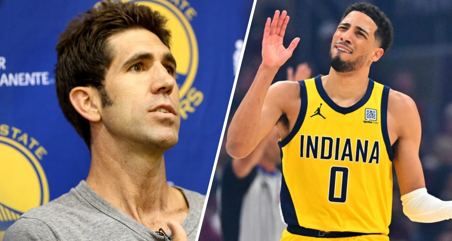 Bob Myers revealed what he and Steve Kerr said about Tyrese Haliburton in Warriors pre-draft workout, before taking James Wiseman