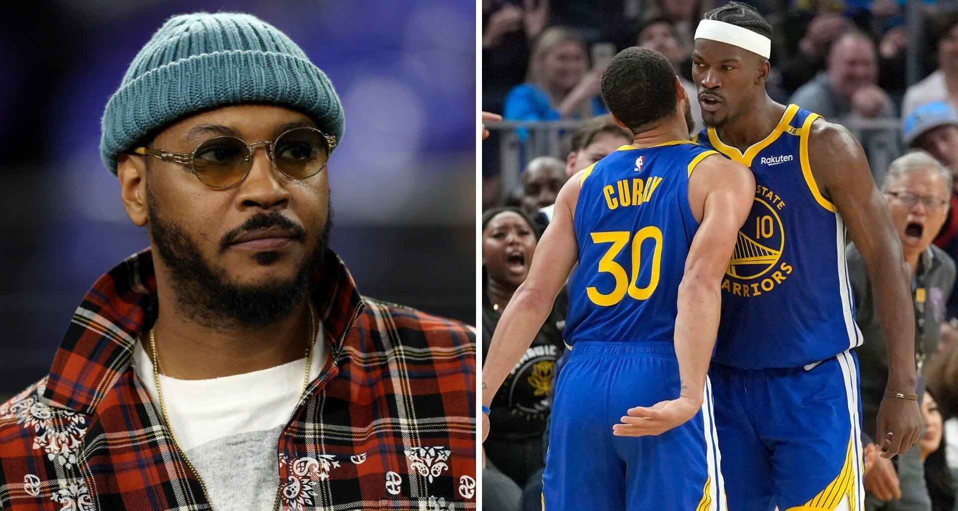 Carmelo Anthony dissects disappearance of 'Playoff Jimmy' after Steph Curry's injury, 'you don't play...'