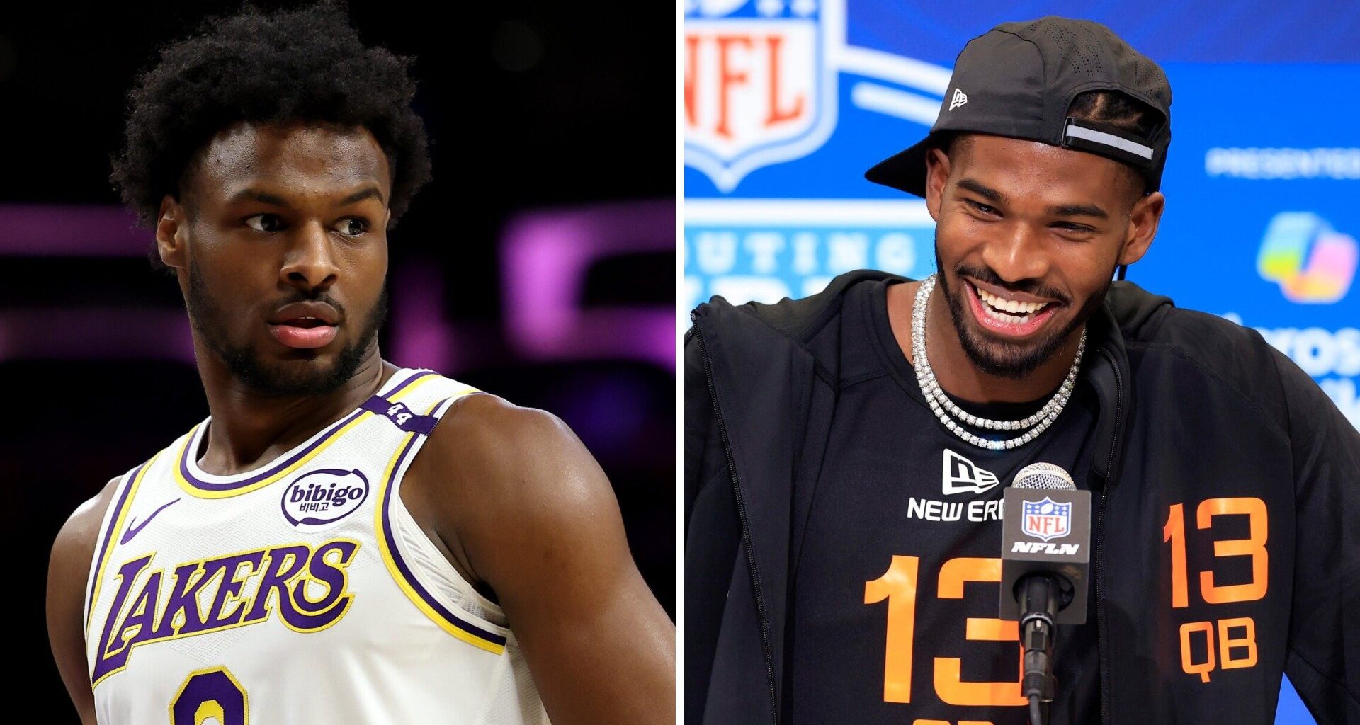 Bronny James now compared to NFL quarterback Shedeur Sanders as former NBA player says which one is 'actually good'