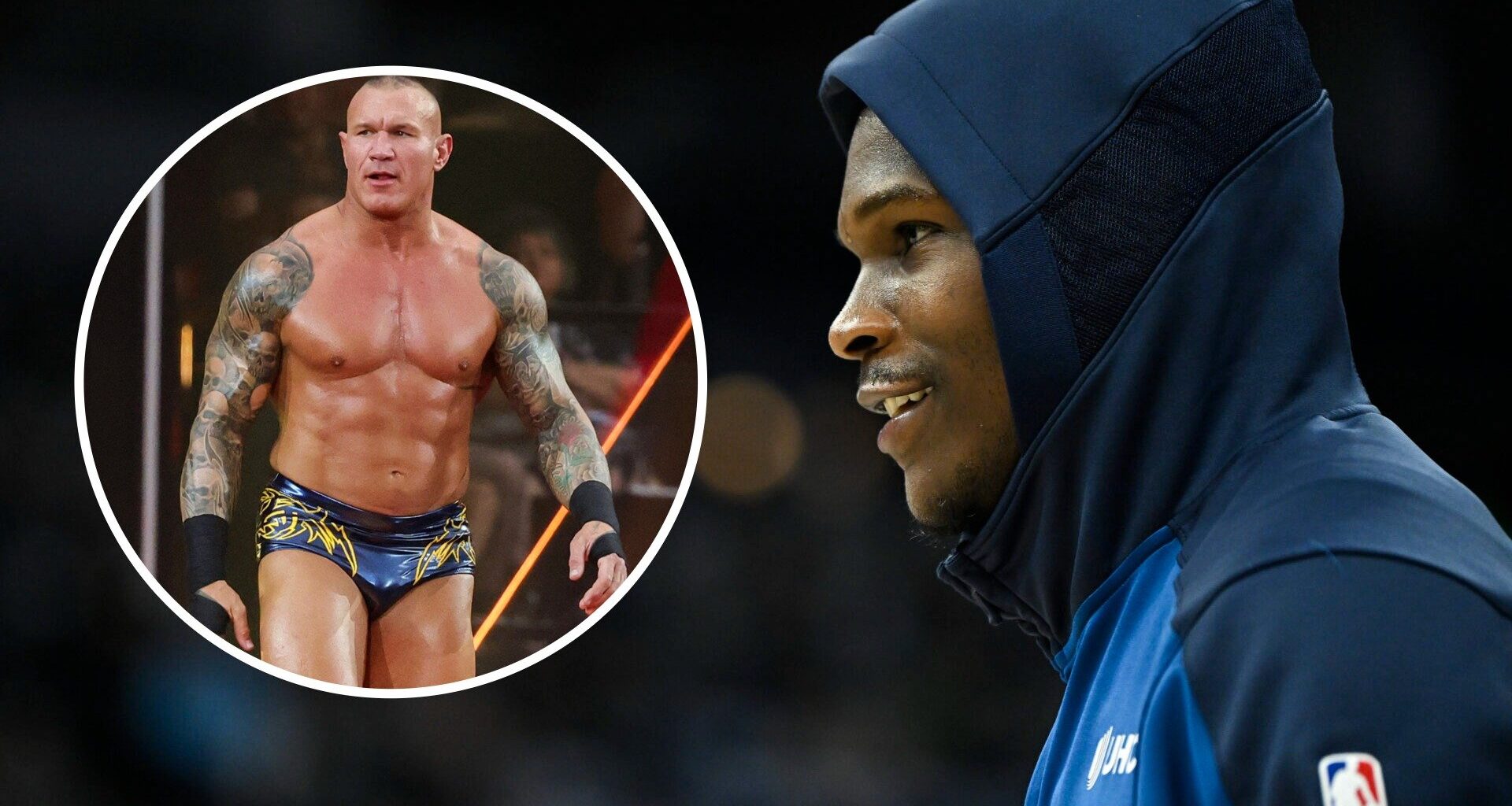 WWE superstar Randy Orton bestows Anthony Edwards with his iconic nickname ahead of Steph Curry battle