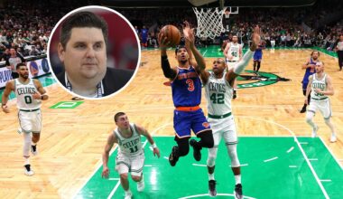 Brian Windhorst on what he’s seen from the New York Knicks against Boston Celtics that he’s ‘not seen before…’