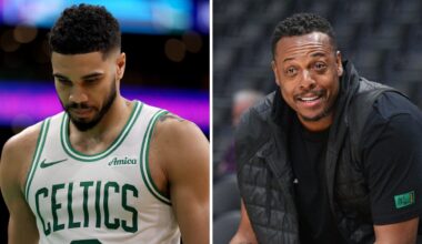 Paul Pierce on what he has 'never seen' from Jayson Tatum and the Boston Celtics, makes Josh Hart point