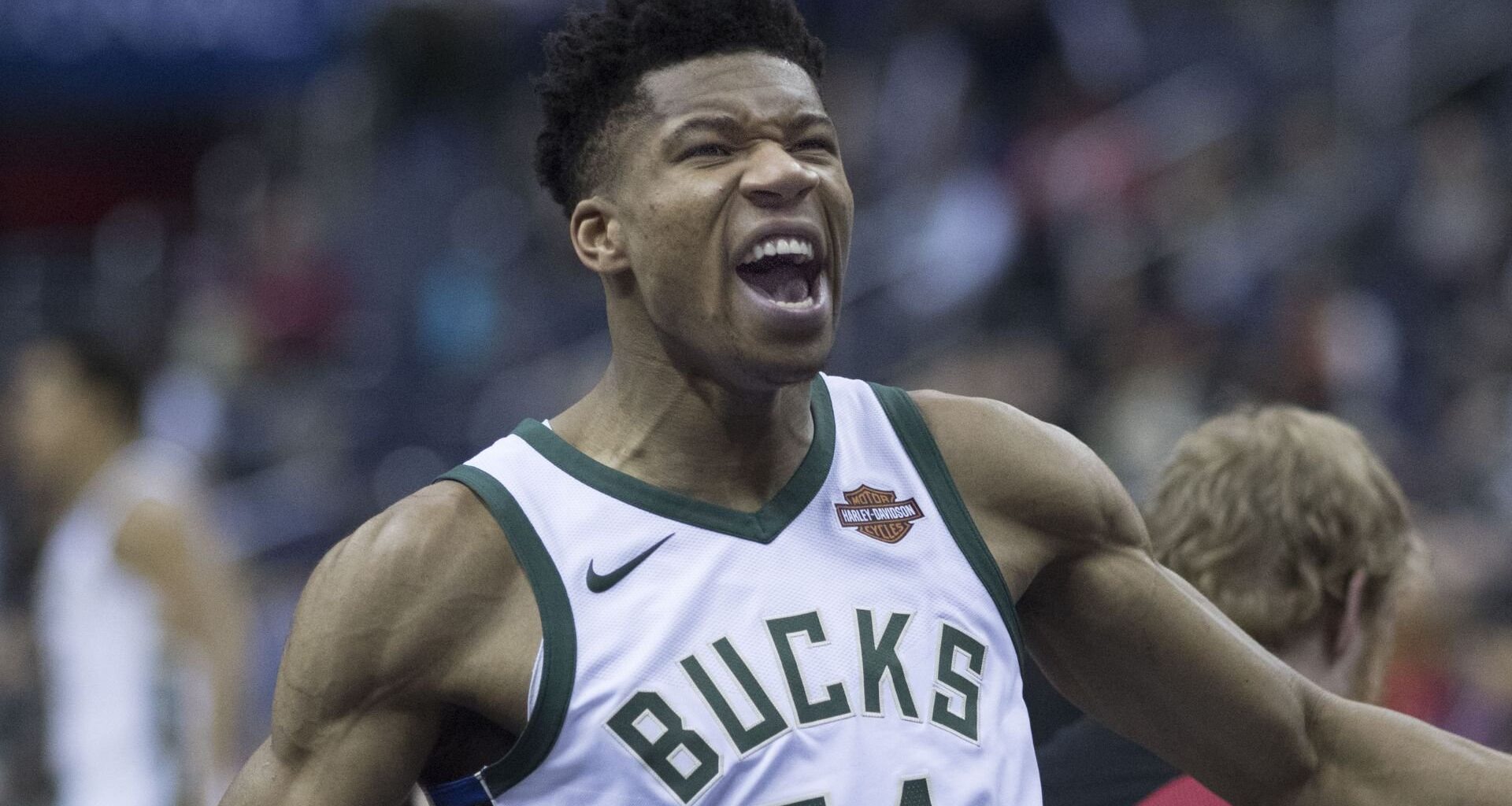 Giannis Bucks Pacers game