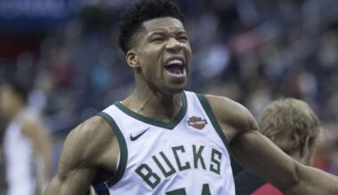 Giannis Bucks Pacers game
