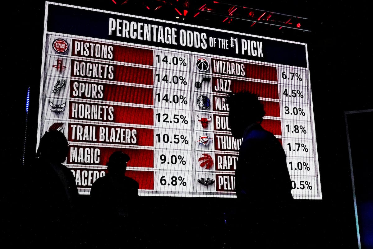 Time and TV channel, No. 1 pick odds