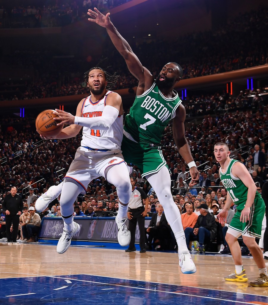 Jalen Brunson will need to jump up a level to get the Knicks to the finals. 