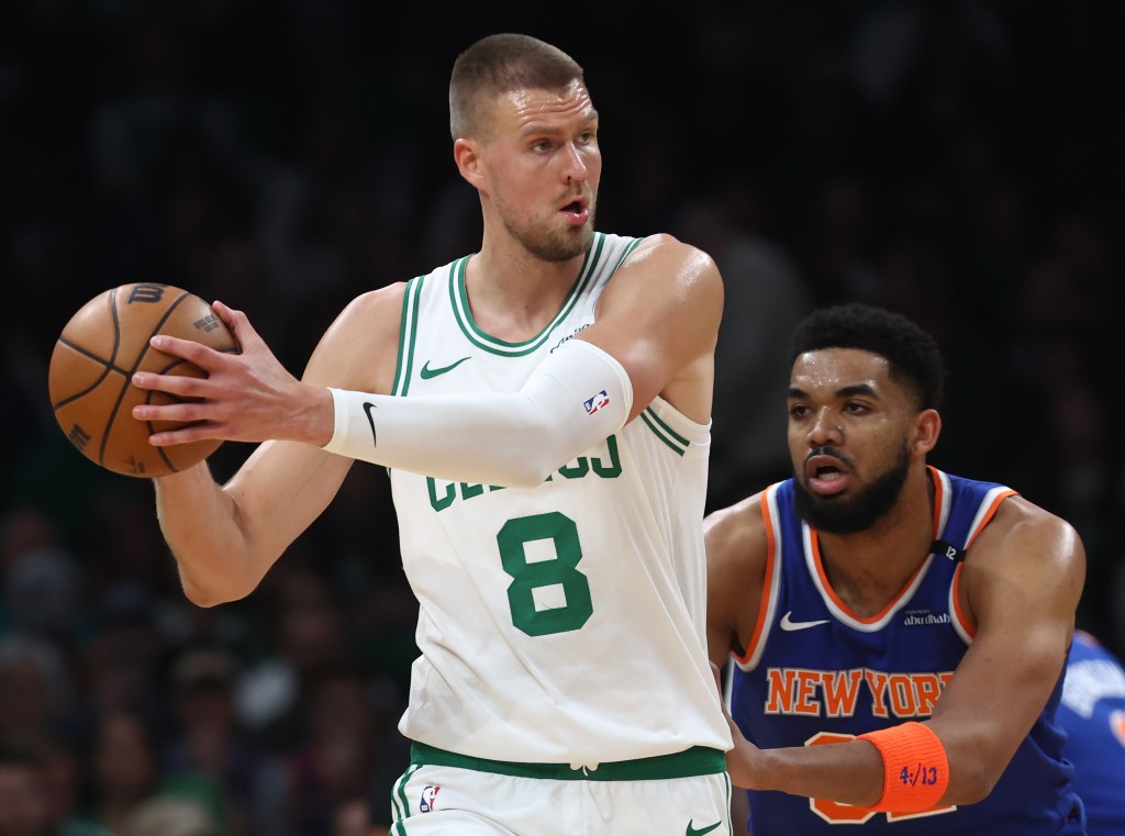 Why Kristaps Porzingis exited Celtics' Game 1 loss to Knicks