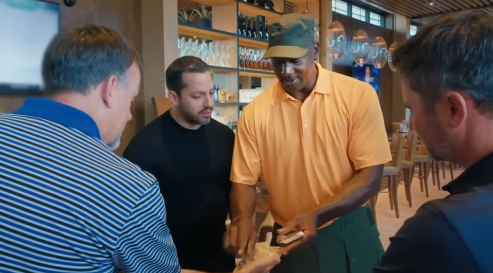 He asked Jordan to shuffle a deck before calling any card of his choice