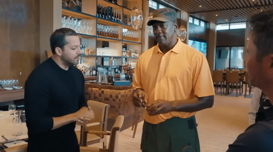 Blaine once crossed paths with a competitive MJ and tried to show him a card trick