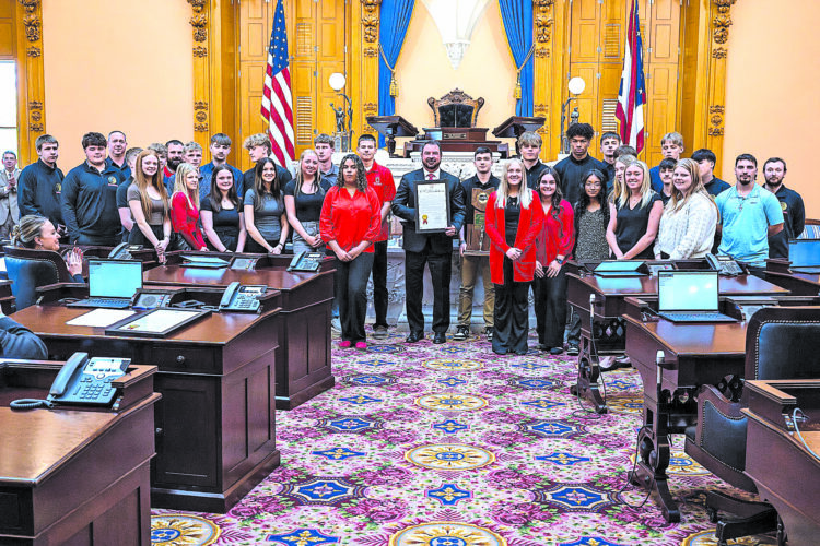 Monroe Central High School boys basketball team honored at Ohio Statehouse | News, Sports, Jobs