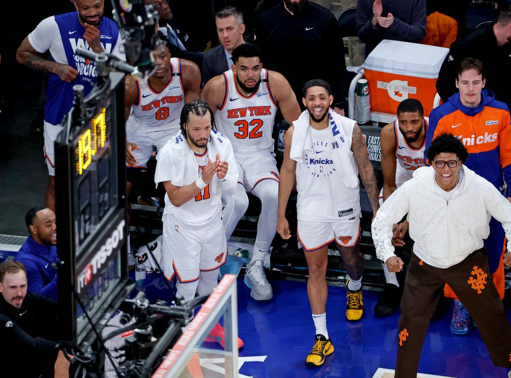 Knicks found a way to get back on the plane