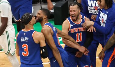 Knicks use furious rally to stun Celtics in Game 1 overtime thriller 