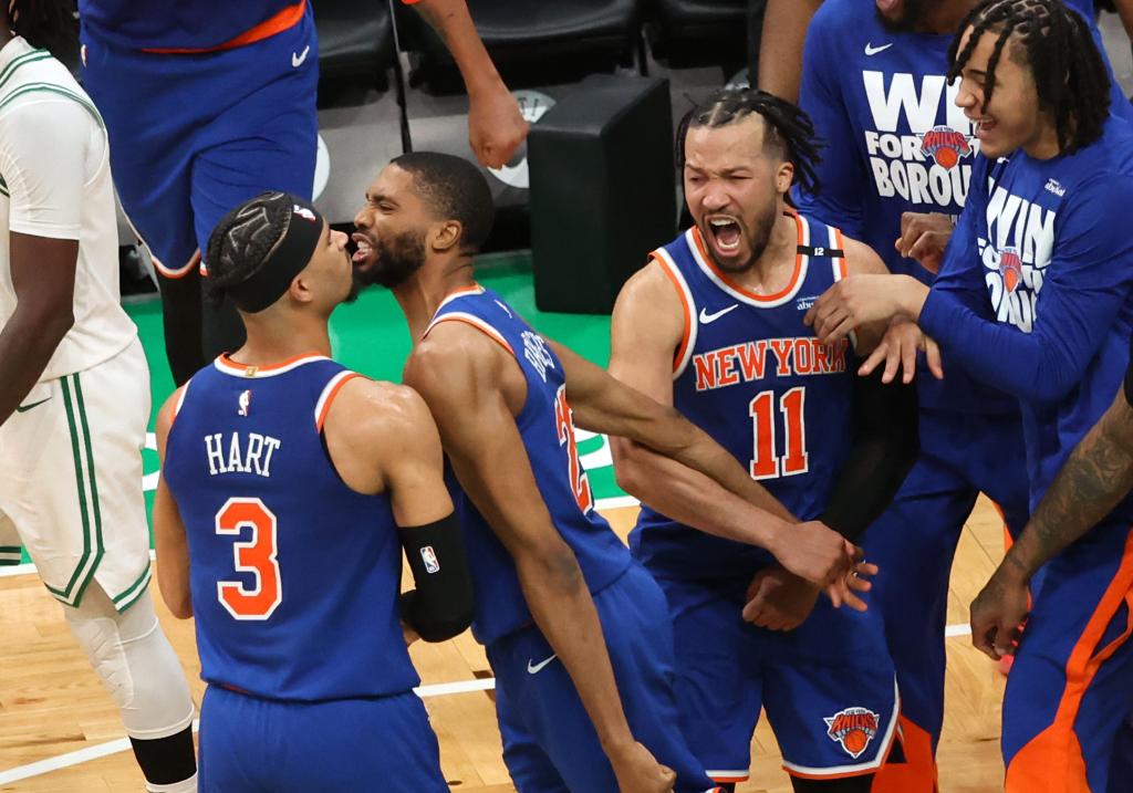 Knicks use furious rally to stun Celtics in Game 1 overtime thriller 
