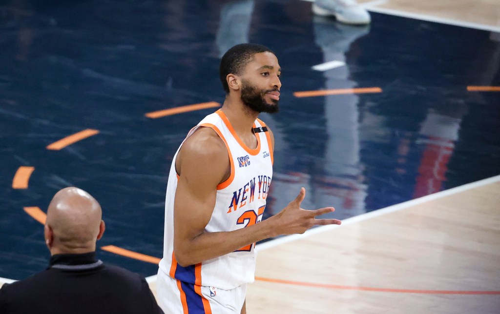 Beasley recently tweeted about Mikal Bridges.