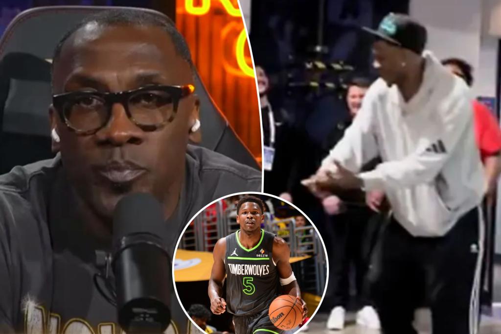 Anthony Edwards viciously mocks Shannon Sharpe after taking out Lakers