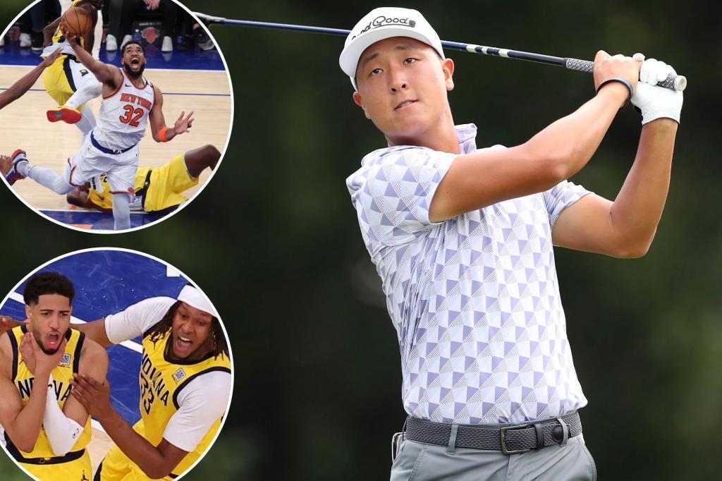 John Pak credits Knicks' meltdown for strong start at Charles Schwab Challenge