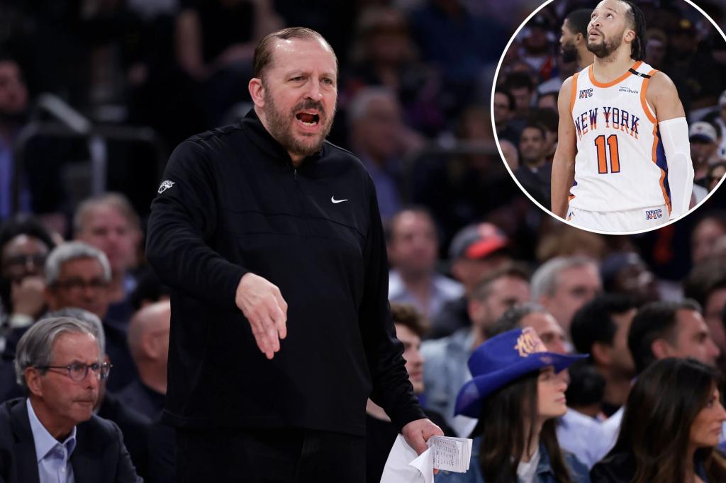 Knicks' Game 5 report card: Tom Thibodeau gets F for mismanagement - New York Post