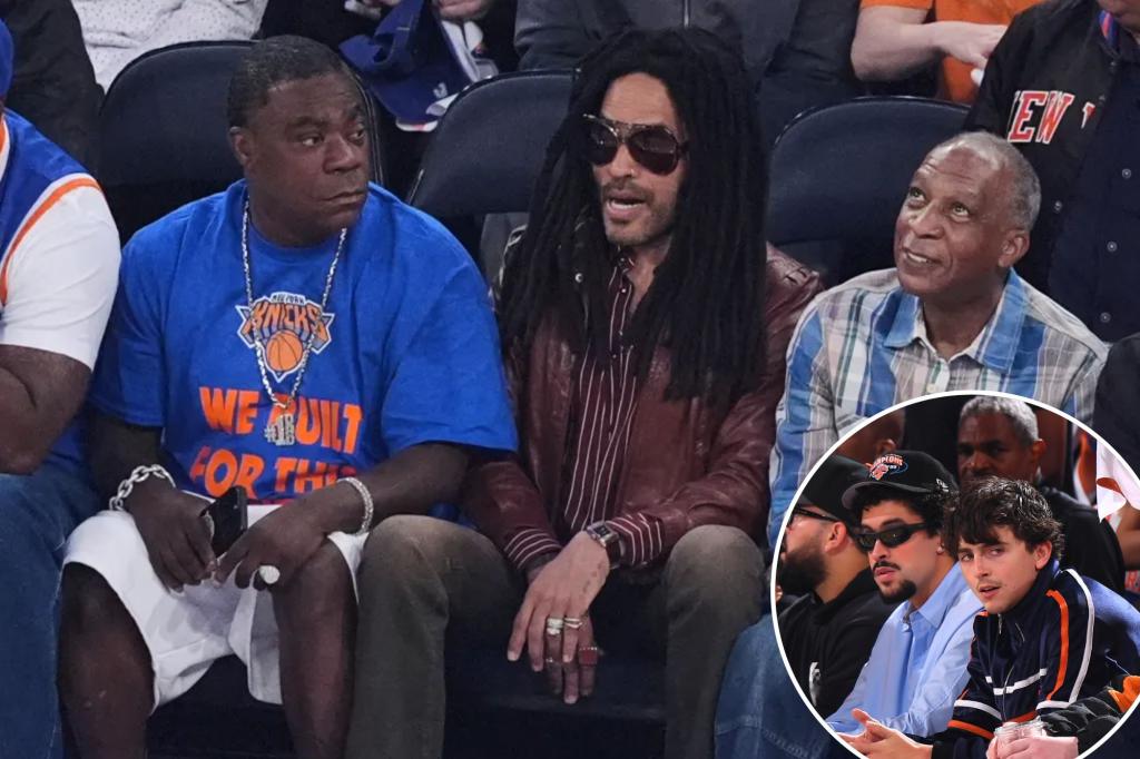 Stacked celebrity row takes in Knicks-Celtics Game 6