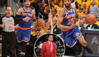 Stephen A. Smith calls out Knicks' Josh Hart, Mikal Bridges