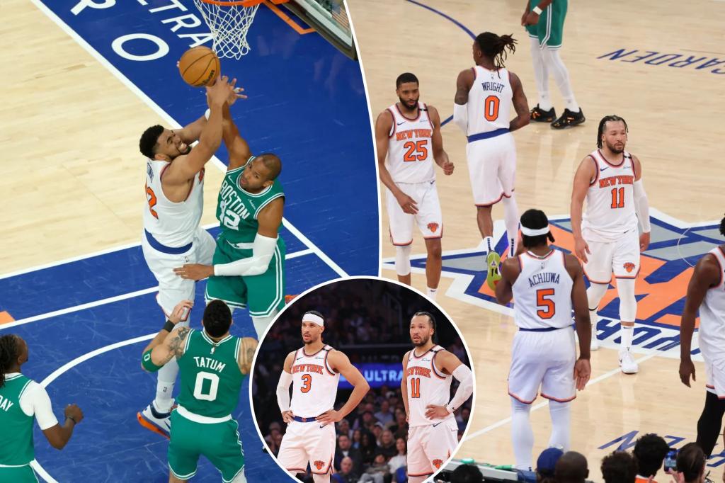 If these are indeed the real Knicks, they're in big trouble