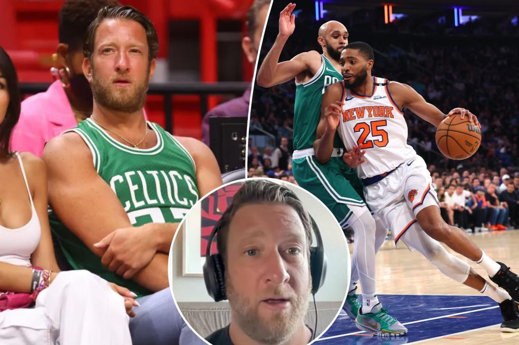 What Dave Portnoy told Mikal Bridges before Celtics' must-win Game 5