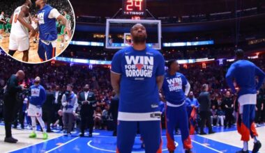 P.J. Tucker is helping Knicks in NBA playoffs without playing a single minute