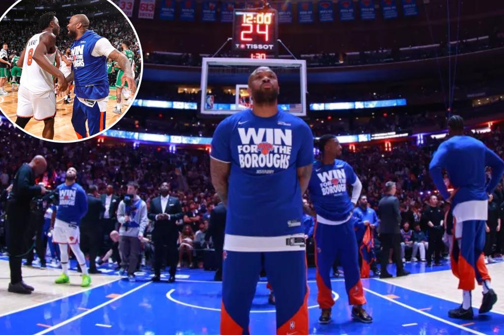 P.J. Tucker is helping Knicks in NBA playoffs without playing a single minute