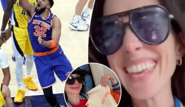 Anne Hathaway drops new Knicks hype video after Game 3 rally