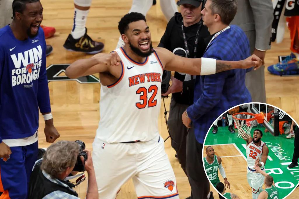 Karl-Anthony Towns did everything to set up Knicks' wild comeback