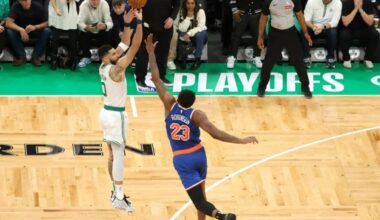 Knicks benefit from Celtics' historically bad 3-point shooting