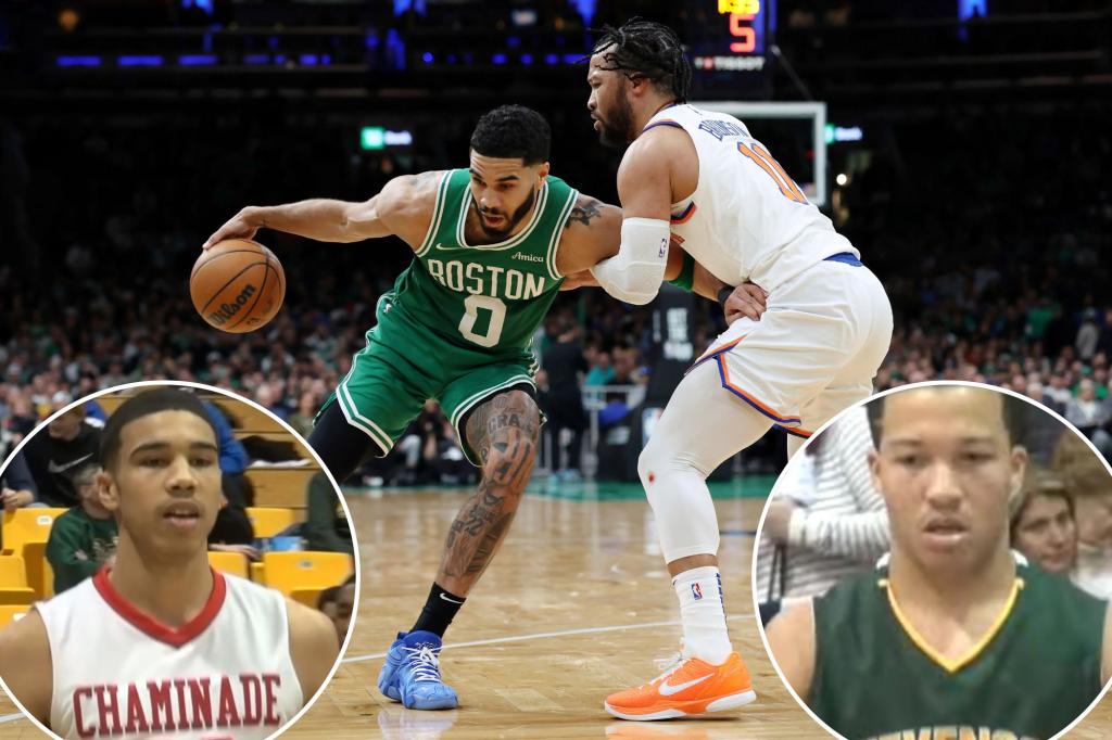 High school faceoff bleeds into Jalen Brunson-Jayson Tatum NBA 'alpha dog' war
