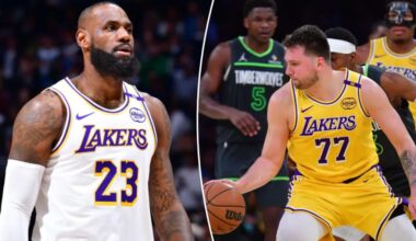 LeBron says convincing Luka Doncic to stay with Lakers not his 'job'
