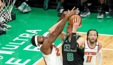 Kristaps Porzingis 'couldn’t breathe' in Celtics worry after sitting entire second half