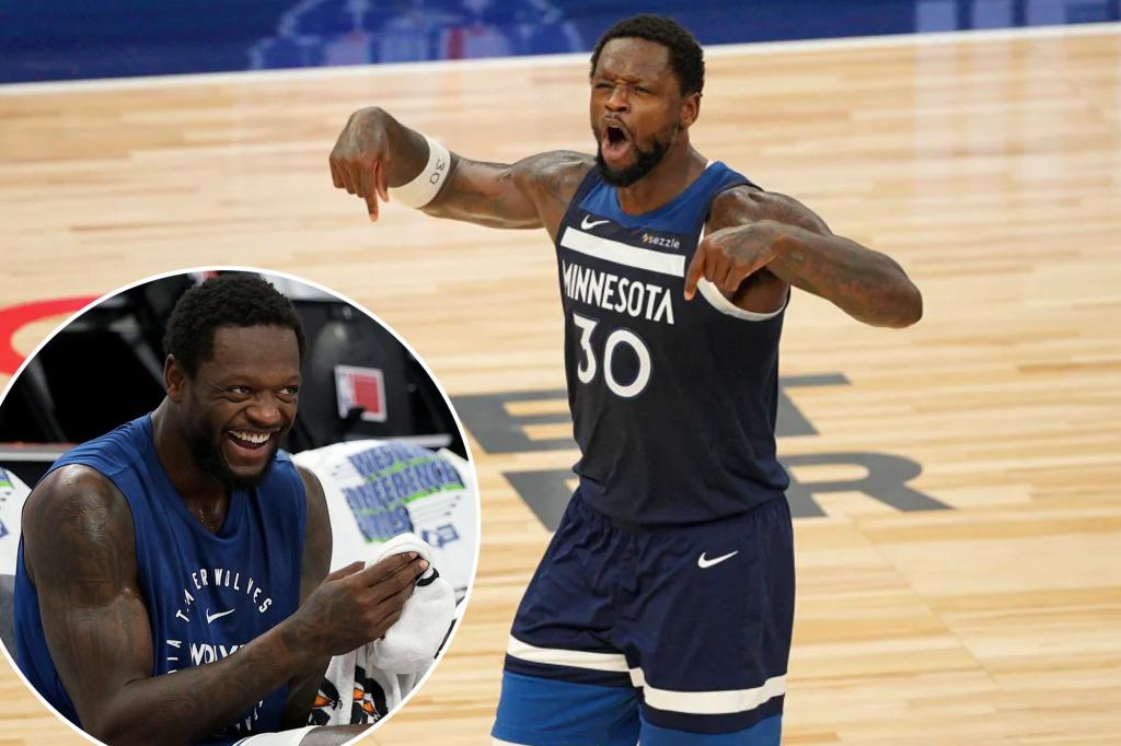 Julius Randle dominating for Timberwolves with weight 'off my shoulders'