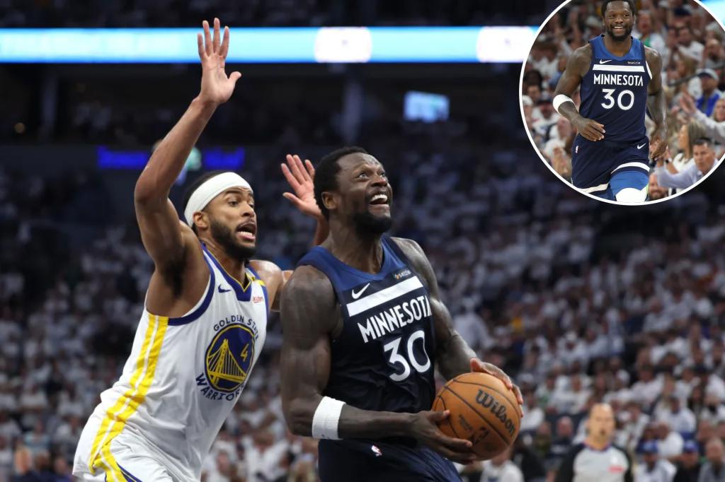 ‘Incredible’ Julius Randle getting playoff redemption with Timberwolves