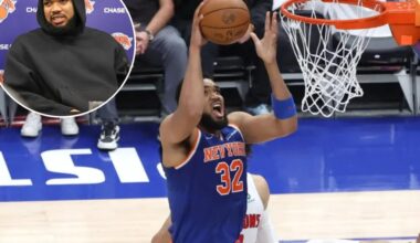 Karl-Anthony Towns not worried his glaring Knicks issue