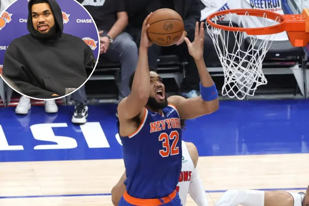 Karl-Anthony Towns not worried his glaring Knicks issue