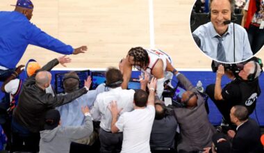 Kevin Harlan's wild 'wet' and 'dirty' call stuns NBA fans everywhere