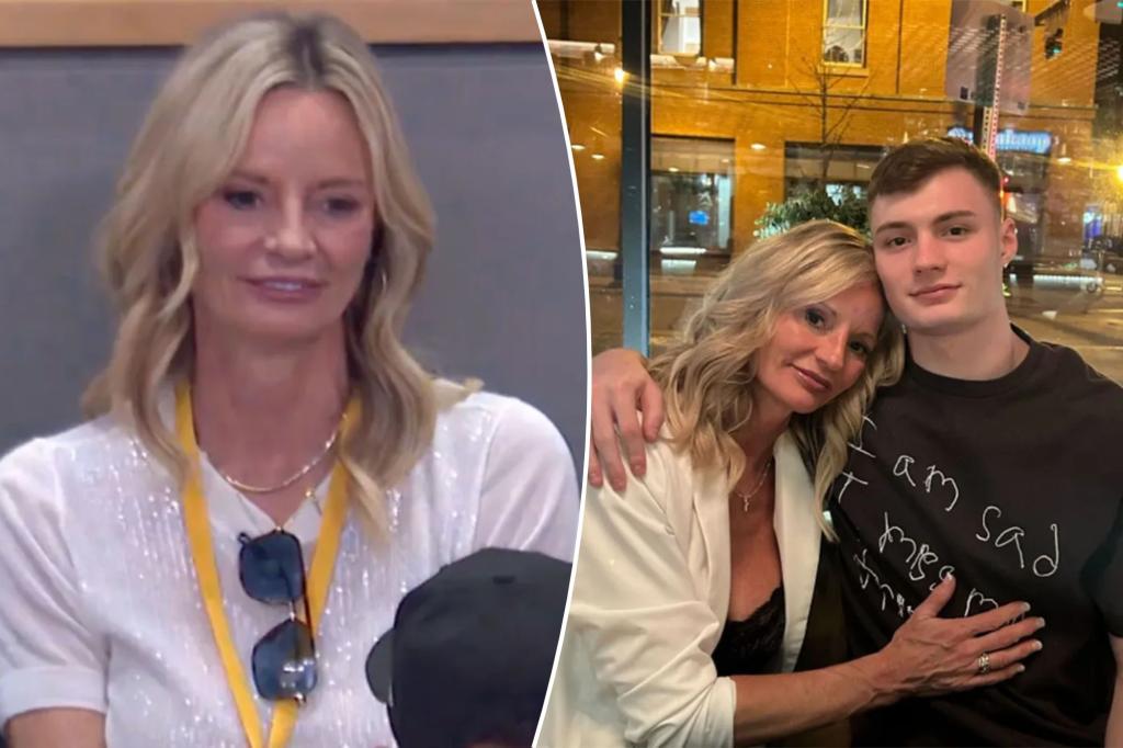 Christian Braun’s mom steals show during Nuggets playoff loss